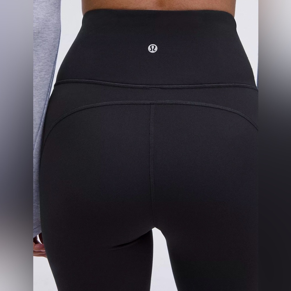 Lululemon Groove Nulu Super-High-Rise Flared Pant, 
Regular, Black, 2 - Picture 6 of 12